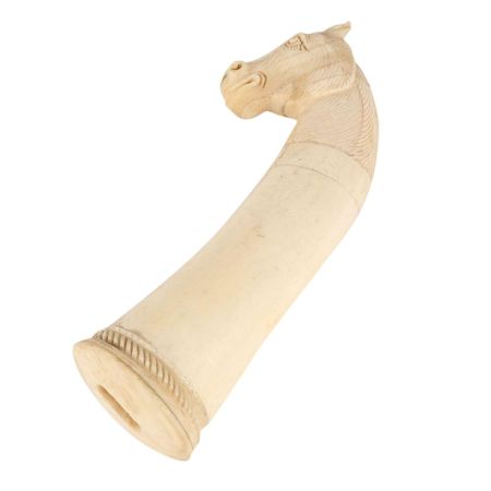 Horse Head Bone Door Handle