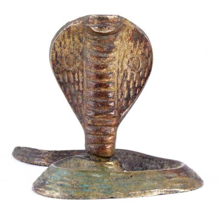 Brass Nag Deevta Showpiece