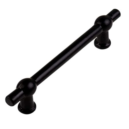 Matte Black Iron Bar Cabinet Pull