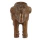 Brass Elephant Decor StatueÂ In Antique Finish
