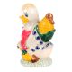 Coloful Porcelain Duck Statue