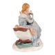 Porcelain Ceramic Mother And Child Love Figurine
