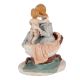 Porcelain Ceramic Mother And Child Love Figurine
