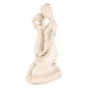 White Porcelain Mother and Daughter Figurine