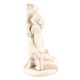White Porcelain Mother and Daughter Figurine