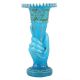 French Blue Hand Holding A Torch Vase