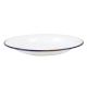 Utensil Plate With White Enamel Work