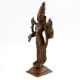 Brass Vishnu IdolÂ In Dark Finish