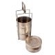 Brass Tiffin Box With 4 Compartments