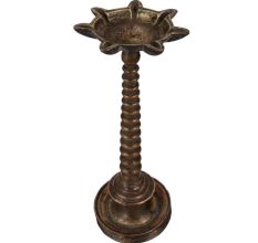 Traditional Brass Oil Lamp South Indian Deepak