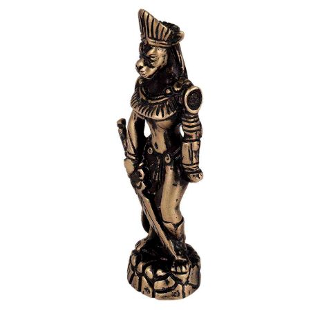 Brass Monkey Warrior Sculpture