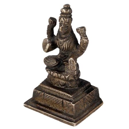 Brass Lakshmi Mata SittingÂ  Statue