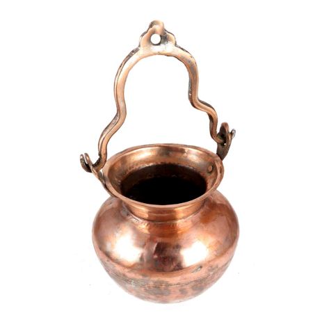 Copper Shiv Lingam Dhara Abhishekam Lota