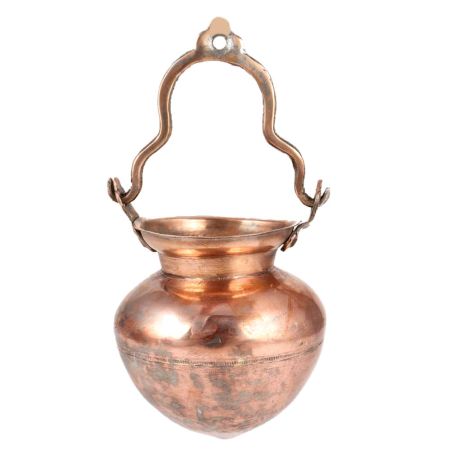 Copper Shiv Lingam Dhara Abhishekam Lota