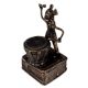 Brass Tribal Drummer Musician Statue