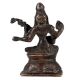Brass Saraswati Idol With Veena
