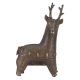 Brass Dhokra Tribal Art Reindeer Figurine