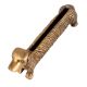 Brass Dachshund Dog Card Holder