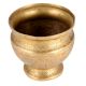 Brass Carved  Planter Flower Plant Pot