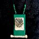 Green MetalicÂ CombinationÂ NeckpieceÂ WithÂ EarringsÂ Set