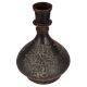 Brass Lamp Hookah Base With Engraved Floral Pattern