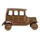 Brass Toy Car For Decoration With Dark Patina