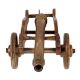 Brass Cannon Showpiece Historic Display