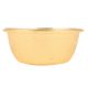 Golden Brass Bowl With Decorative Rim