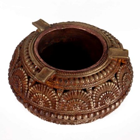Tribal Brass Ashtray DhokraÂ  Art