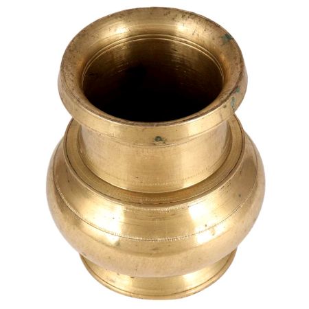 Golden Decorative Water Storage Pot