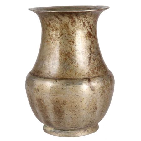 Old Hindu Deity Worship Brass Pot