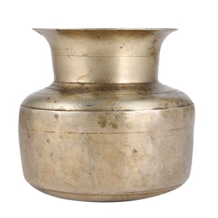 Old Broad Brass Water Pot