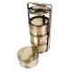 Brass HandmadeÂ Tiffin Food Box