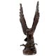 Brass Flying Eagle Statue
