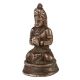 Brass Hanumanji Statue Sitting With Folded Hands
