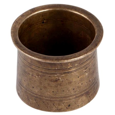 Traditional Brass Charnamrit Cup