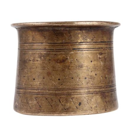 Traditional Brass Charnamrit Cup