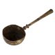 Brass Ladle With A Deep Cup And Black Finish