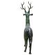 Brass Deer In Wild Animal Figurine