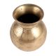 Golden Brass Lota Kalash OnÂ Round Stand