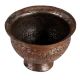 Mughal Dynasty Carved Copper Bowl