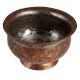 Chinar Design Round Copper Pot