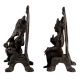 Brass Laxmi Ganesha Sitting Statue In Pair
