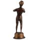 Brass Boy Flute Playing  Statue