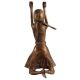 Brass Figurine Of A Dancing Girl
