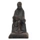 Handmade Black Brass Sitting SaiBaba Statue