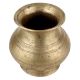 Handmade Golden Brass Holy Water Pot