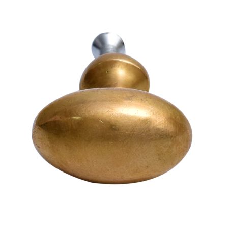 Plain Brass Drawer Knob