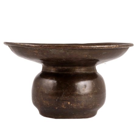 Brass Hand Spittoon from Northern India