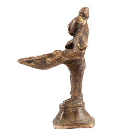 Brass Deepalakshmi Or Pavai Villaku Oil Lamp